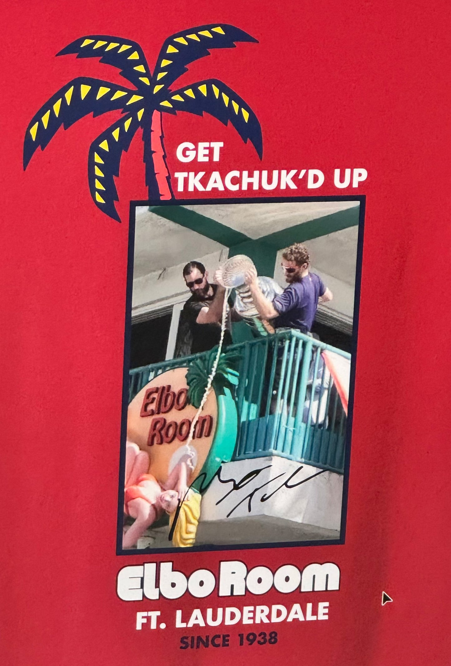 Tkachuk Short Sleeve Elbo Room T-Shirt