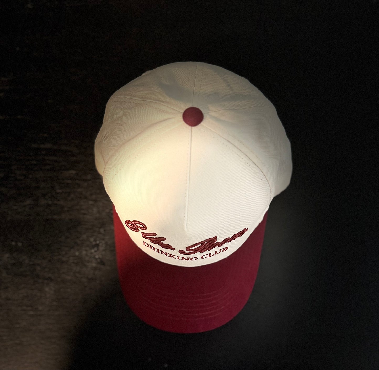 Maroon Elbo Room Drinking Club Hat