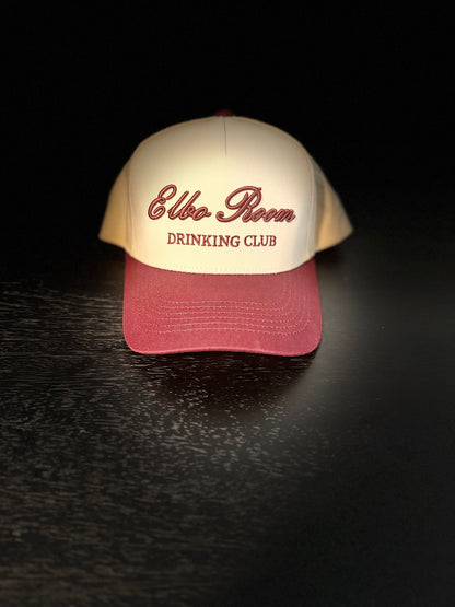 Maroon Elbo Room Drinking Club Hat
