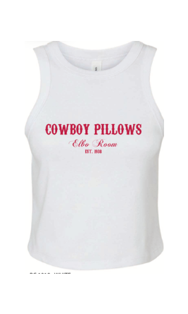 Cowboy Pillow Womens Tank